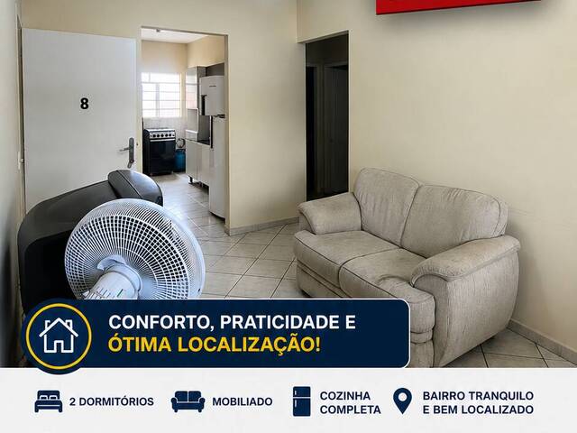 #707 - Apartamento para Locação em Guaratinguetá - SP - 1
